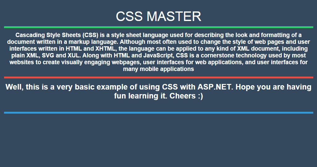 basic css