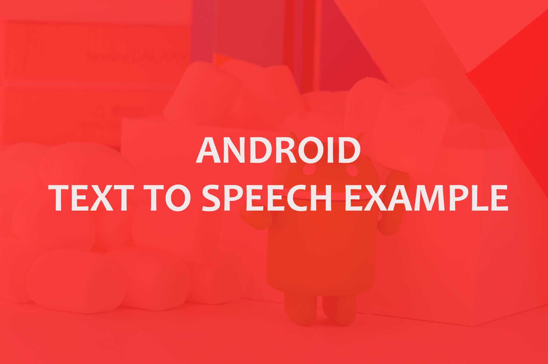 android text to speech