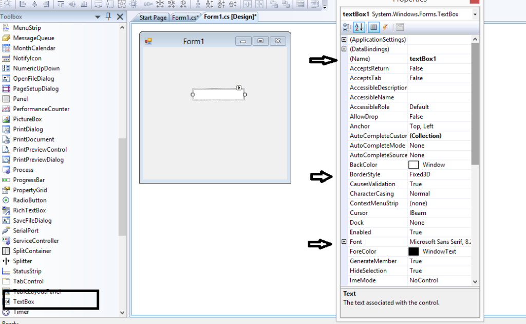 Windows forms textbox перенос строки