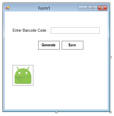 Creating Barcode Image in C# Form 1