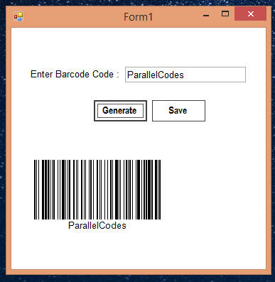 Creating Barcode Image in C# form3
