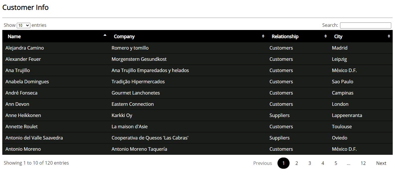 jquery-datatable-dark-theme-css-design-parallelcodes