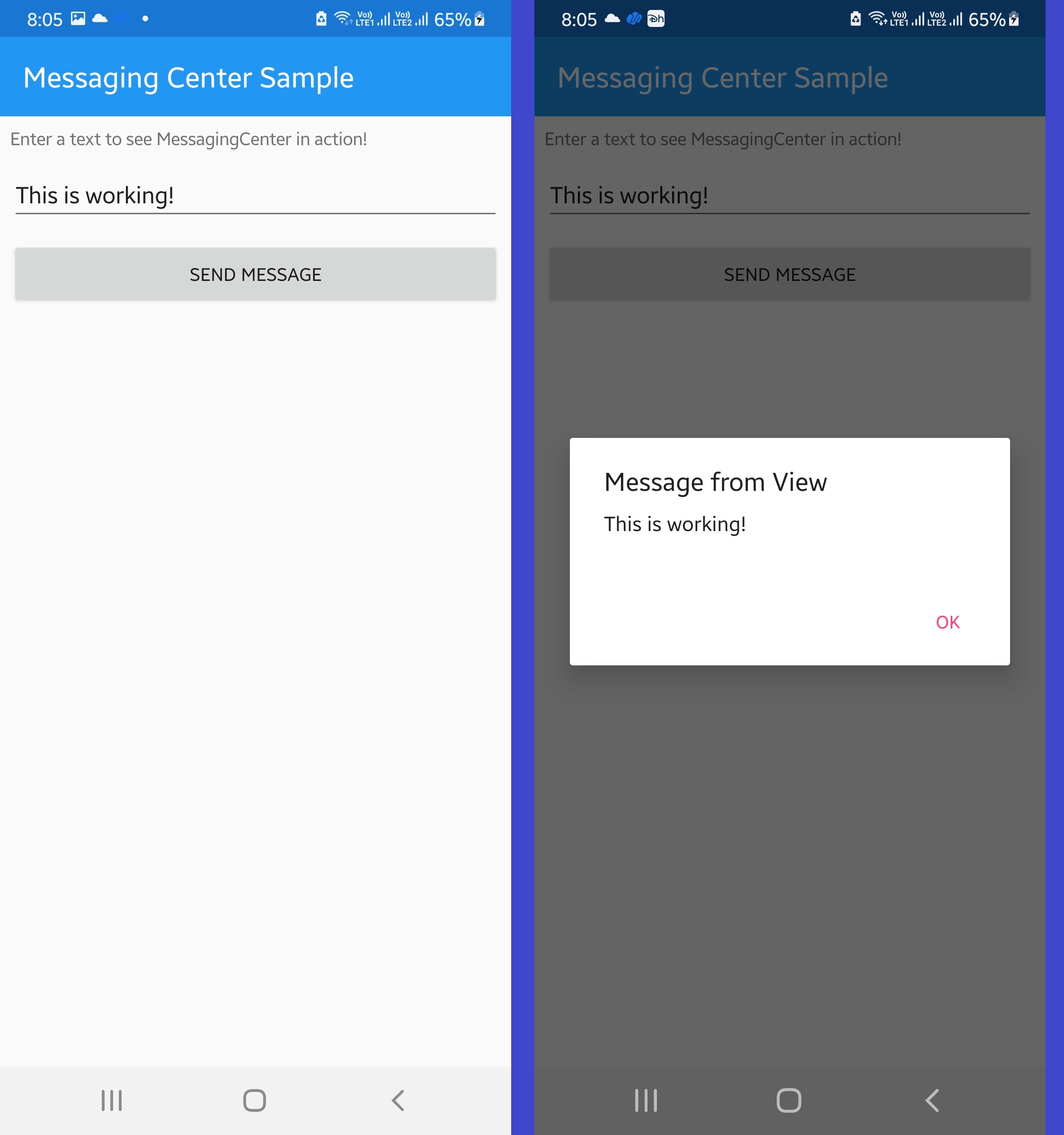 xamarin-forms-mvvm-how-to-use messagingcenter